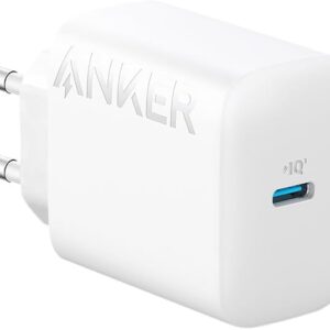 شاحن حائط USB نوع سي بقوة 20 وات من انكر، لون أبيض، موديل A2347L21