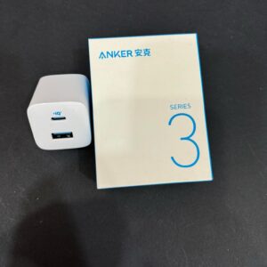 شاحن انكر 33 وات الاصلي 100% بمخرجين تايب سي و USB